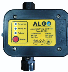 ALGO PUMP PRESSURE CONTROL WITHOUT GAUGE EP 15H